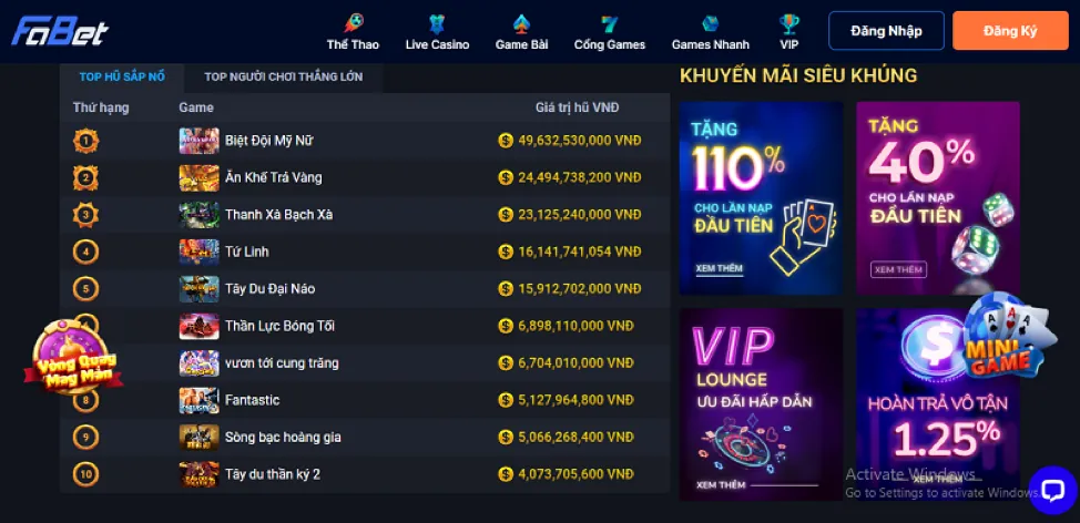 Giao dịch an toàn 777vin App